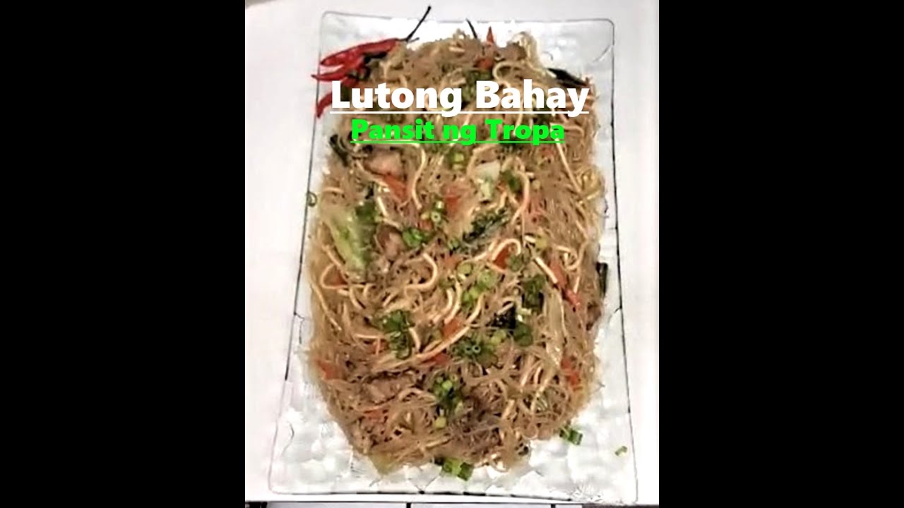 Pansit Cooking Pang Tropa