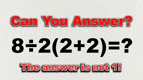 Can You Solve This Viral Math Problem?