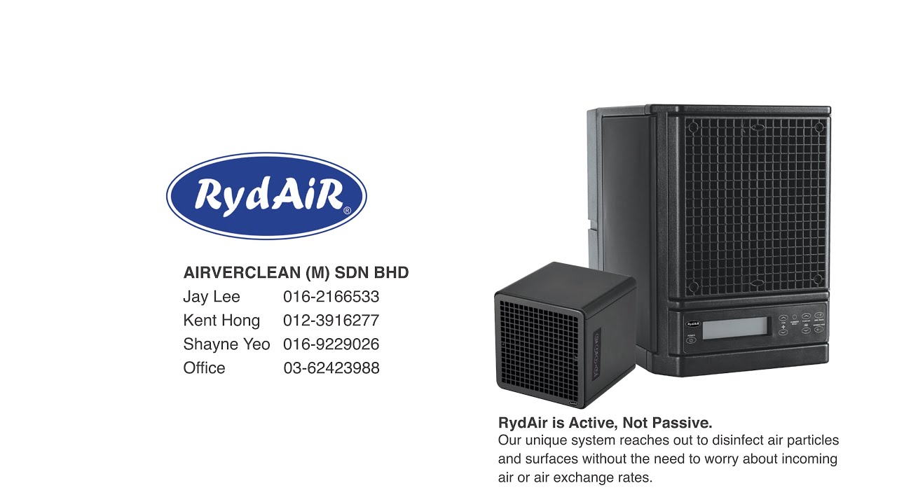 RydAir Air Purifier YouTube