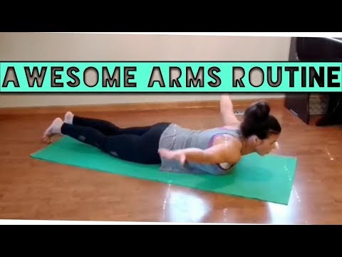 TANK TOP ARMS WORKOUT- SHOULDERS, ARMS, TRICEPS & UPPER BACK