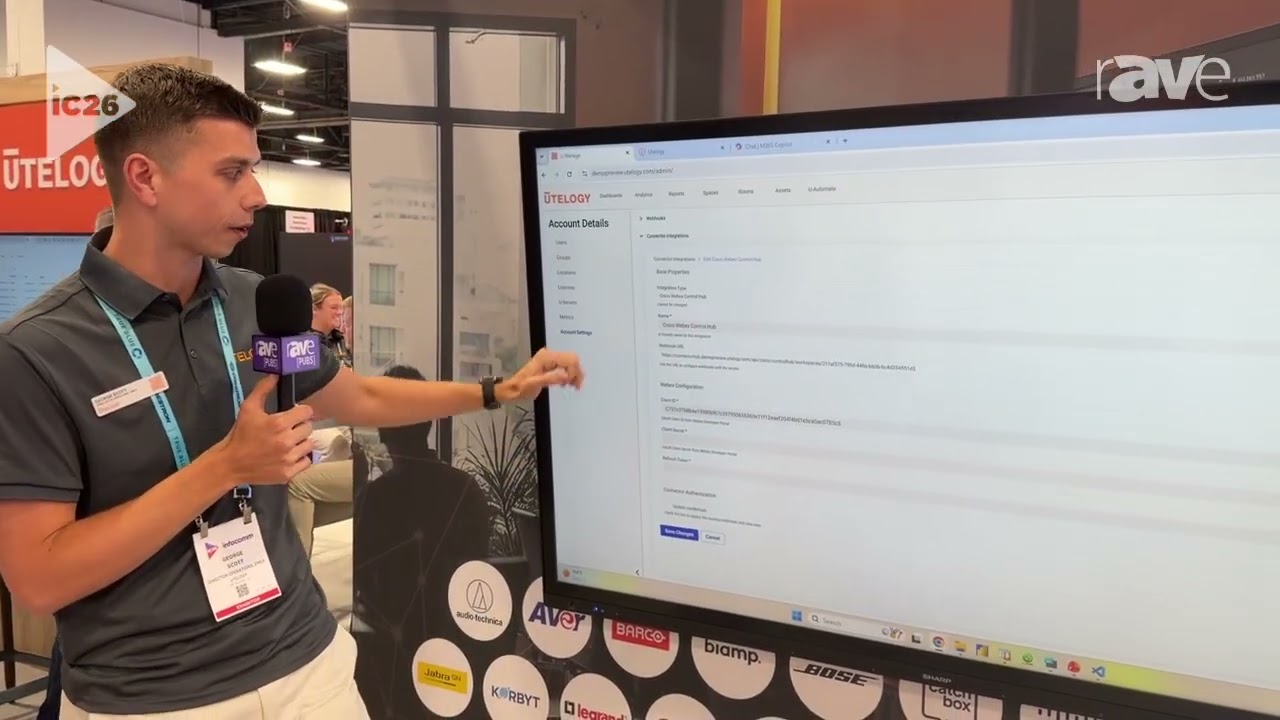 InfoComm 2026: Utelogy Explains Cloud to Cloud Integrations