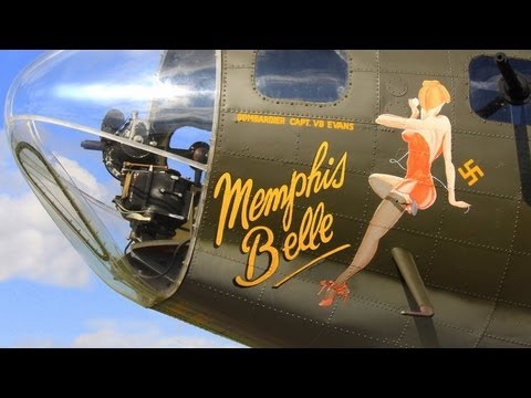 Sally B (Memphis Belle) - Look inside the aircraft, in 1994
