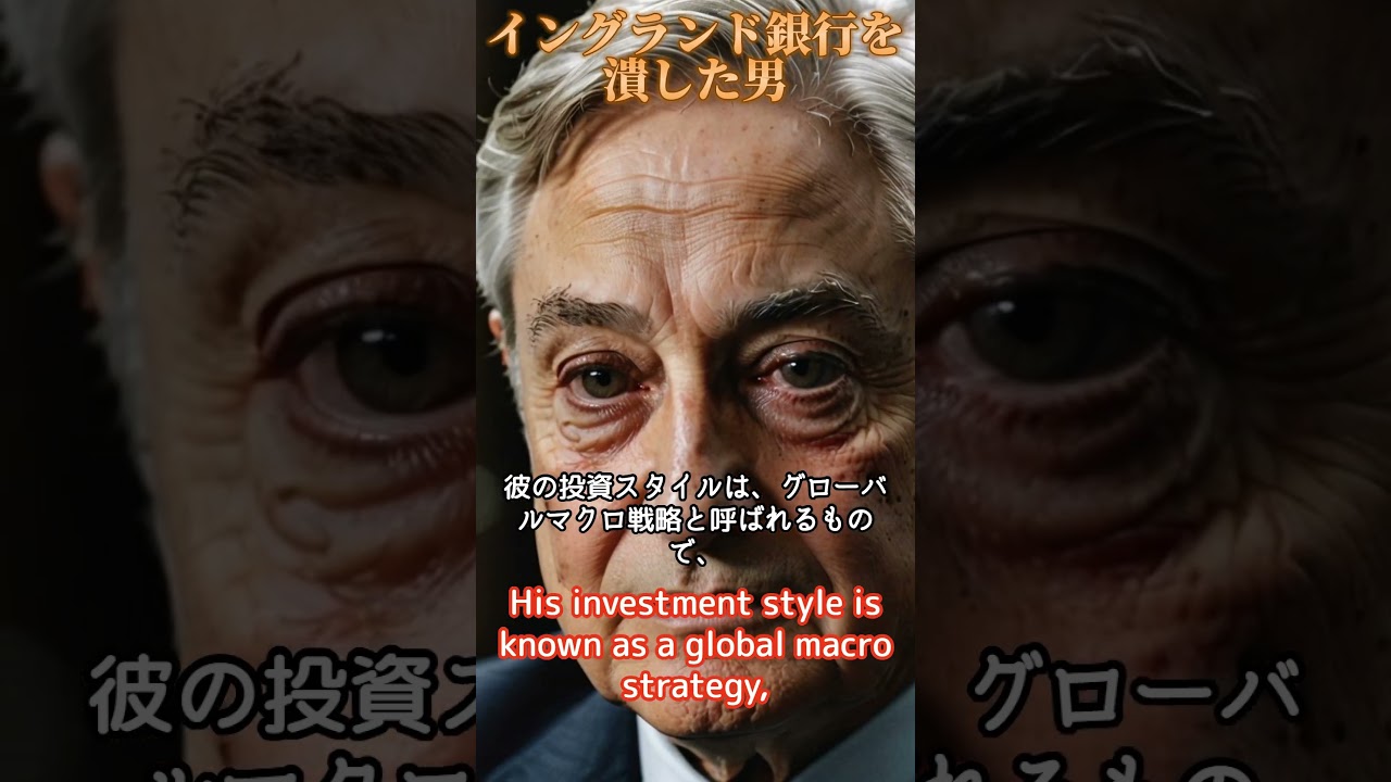 イングランド銀行を潰した男。ジョージ・ソロス氏は、独自の哲学を投資と社会活動に活かす世界的な投資家であり慈善家です。哲学の核心は「再帰性」と「開かれた社会」再帰性(Reflexivity)理論:  - YouTube