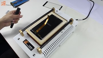 Huawei Mate 8 Screen Replacement by M-Triangel CP-201 Separator Machine