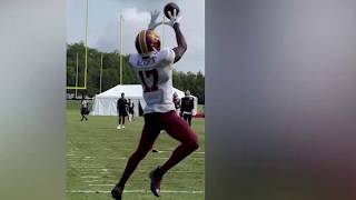 Daniels' ‘superpower' already on display at training camp: accuracy | NBC4 Washington