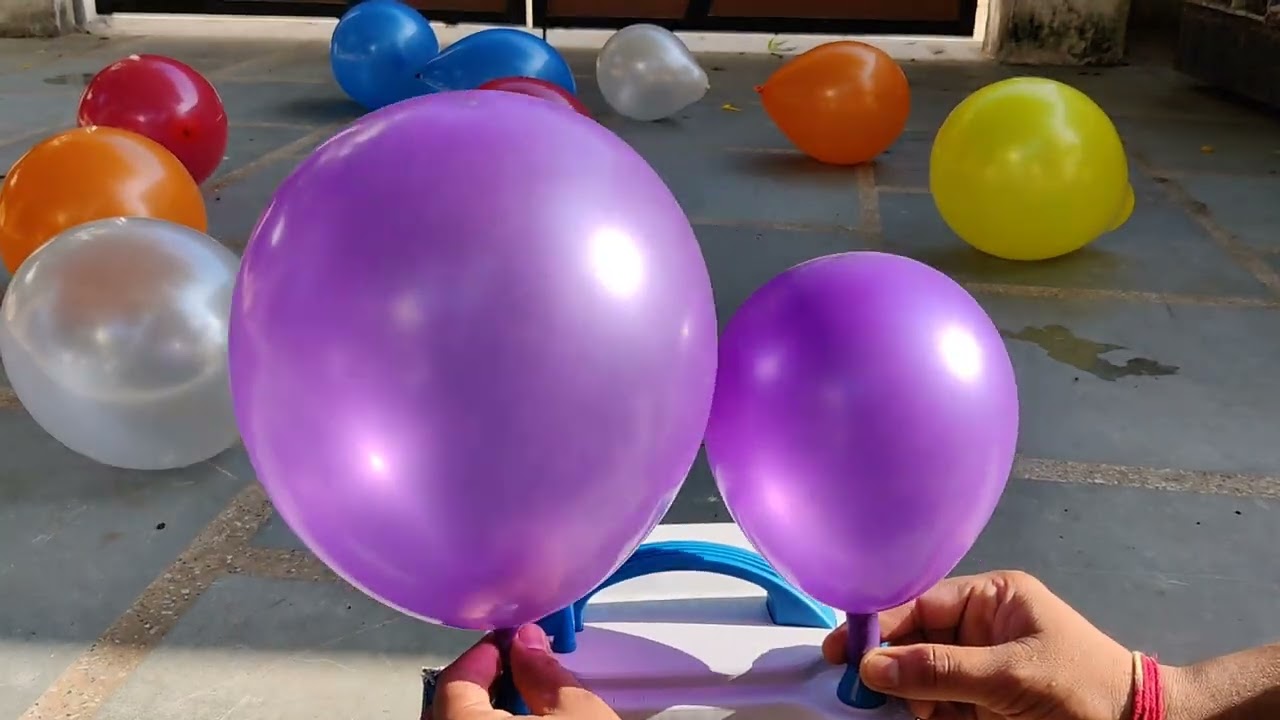 FUN POPPING LOTS OF BALLOONS PART 05!05🎈🎈🎈 satisfying asmr boom