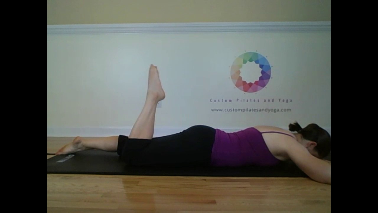 Pilates Single Leg Kick YouTube