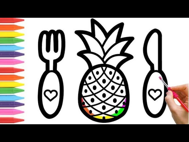 Download Pineapple character cute, summer illustration, cute pineapple  sticker, textile print, package, … | Pineapple drawing, Pineapple sticker,  Cute cartoon faces