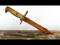 Rusty WW2 Knife- US M1 Garand Bayonet Restoration