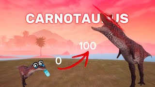 Carnotaurus From 0 To 100% Tcdi