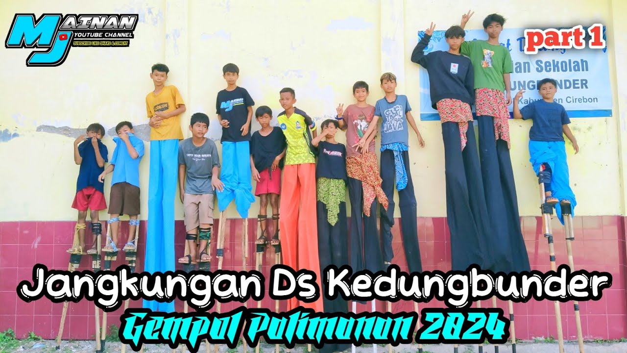 PARADE JANGKUNGAN CIREBON❗Full Video Jangkungan Desa Kedungbunder Gempol Palimanan 2024 - part 1