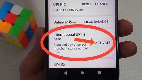 how to activate international upi in phonepe | how to activate international upi in phonepe