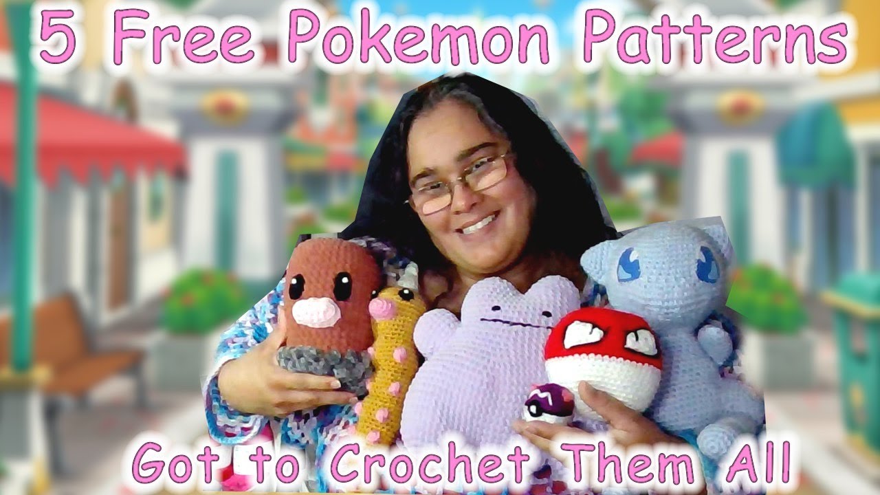5 Free Pokemon Crochet Patterns Review / 