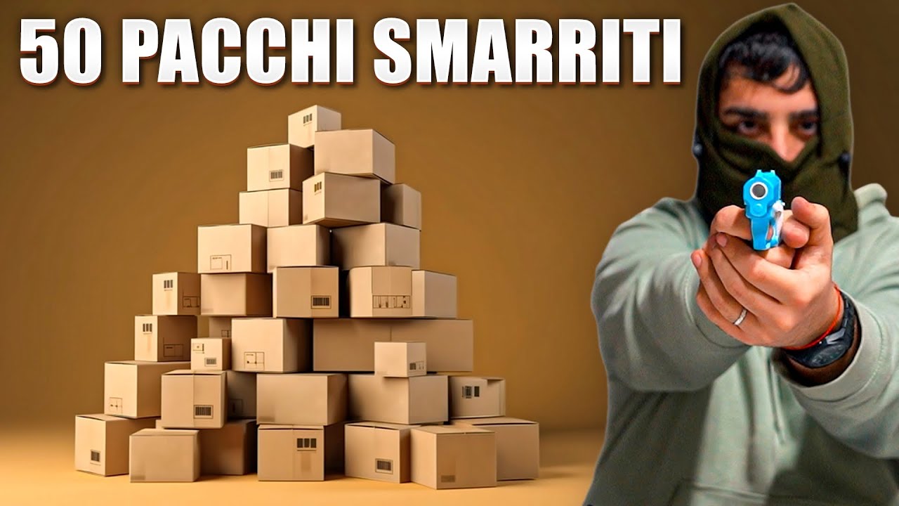HO COMPRATO 50 PACCHI SMARRITI - YouTube