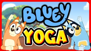 Bluey & Friends Brain Break Yoga 🧠 | Focus & Memory