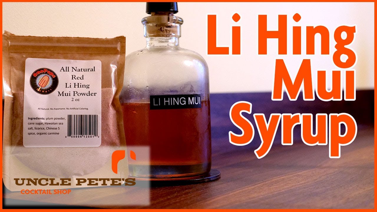How To Make Li Hing Mui Syrup