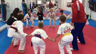 💯 SQUATS! WELL DONE! Intense workout @ TAEKWONDO SUMMER CAMP