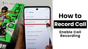 How to Record Calls In Infinix Hot 40 Pro | Enable Call Recording