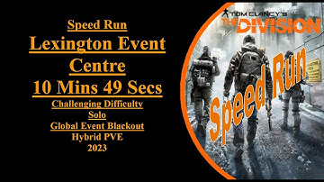 Breaking the Record: Lexington Event Centre Speed Run in 10 Minutes 49 Seconds SOLO Challenging?