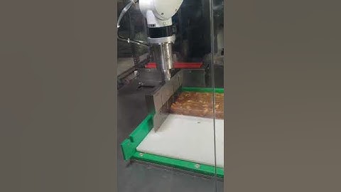 Robot Cutting Machine For Halwa. @systemsautomation6210