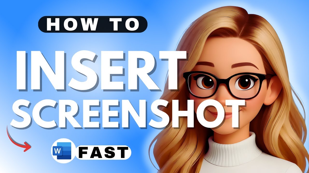 How to Insert a Screenshot into Microsoft Word - 2025