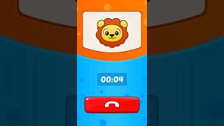Guess the Animal Sound Game for Kids | Animal Sound & Name| Talking Lion, Frog,#animals #kids#shorts