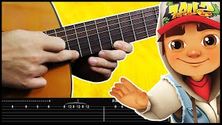 I tried to play Subway Surfers' theme on a classical guitar