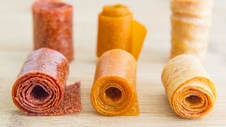 3 NEW HOMEMADE FRUIT ROLLUPS FLAVORS