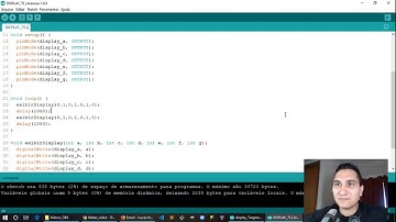 Como usar o Display de 7 Segmentos com o Arduino