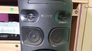 sony mhc-v41d party speaker full working (available) about in hindi call/WhatsApp 9932521585
