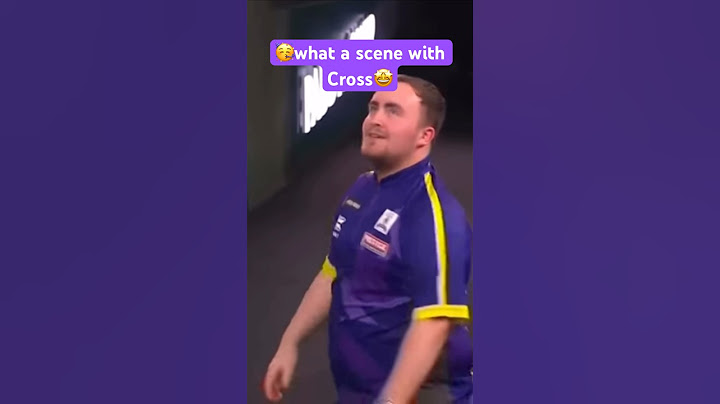 🤩wonderboy Luke Littler: great scenes with Cross 🥳Darts World Championship Dart WM #throwback Rob