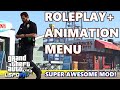 AWESOME LSPDFR MOD! | Roleplay  Animation Menu | MUST HAVE | Install and Showcase 2024