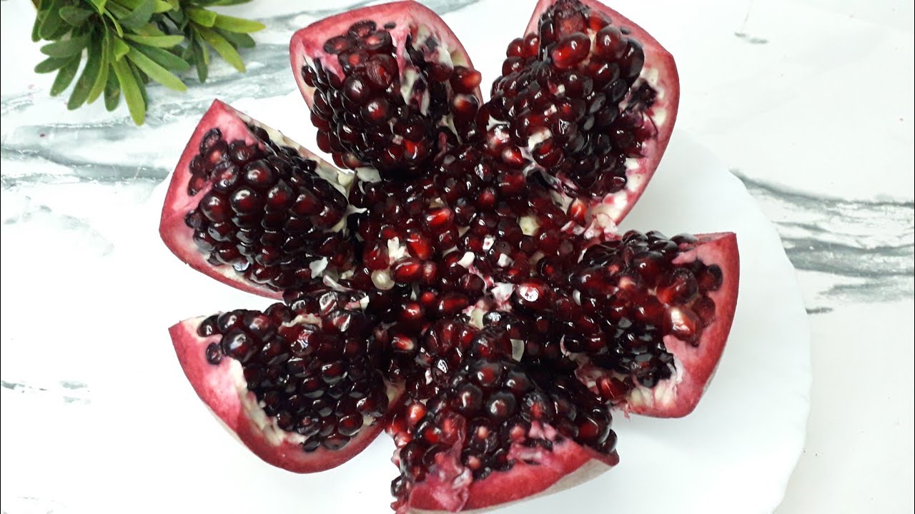 أفضل طريقة لتخزين الرمان بقشوره🌺 بدون فريزر أو براد و يدوم لمدة سنة كاملة ⚘#رمان