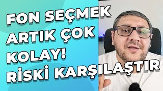 Fon Seçmek Artık Çok Kolay Olacak! - Risk Değerlerine Bakarak Fon Seçmek