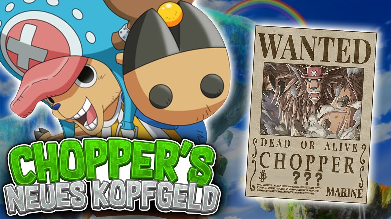 CHOPPER'S NEUES KOPFGELD!?🦌😱 [One Piece Theorie] YouTube