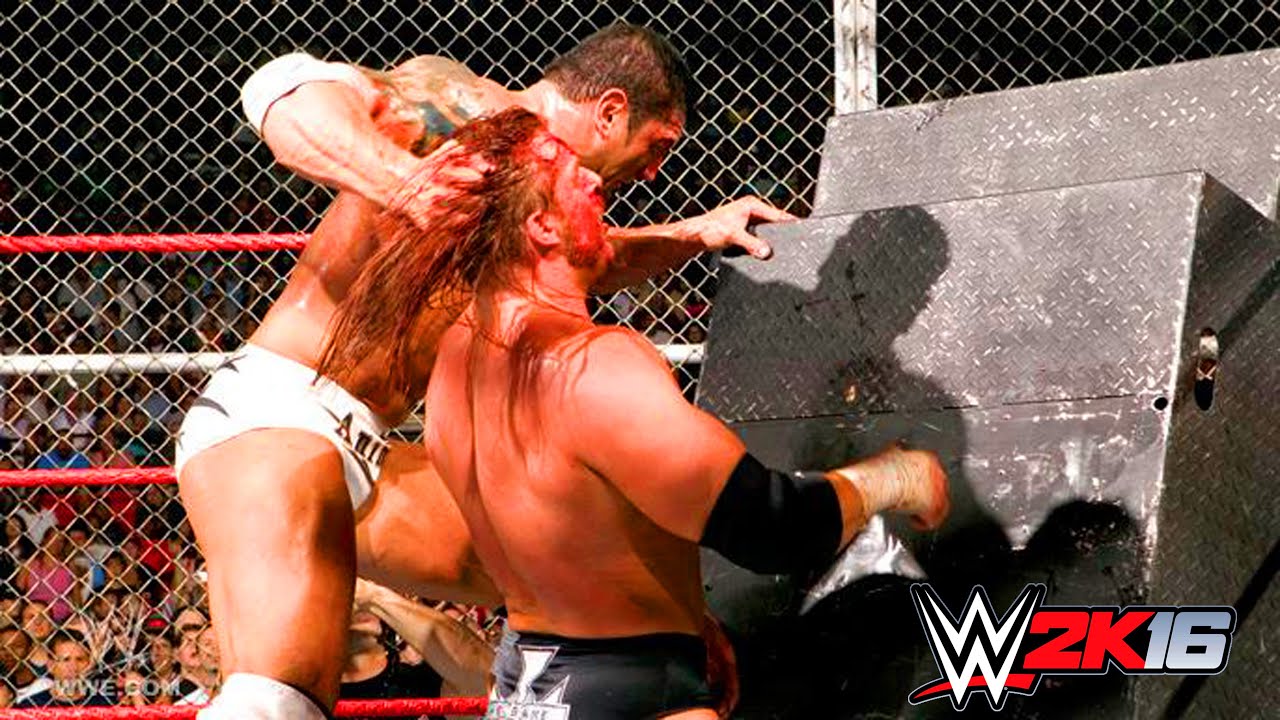 Batista vs triple h hell in a cell
