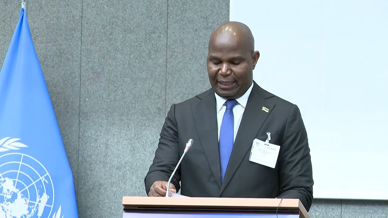 Organização Mundial de Meteorologia:PR discursa no painel de alto nível sobre sistemas de aviso