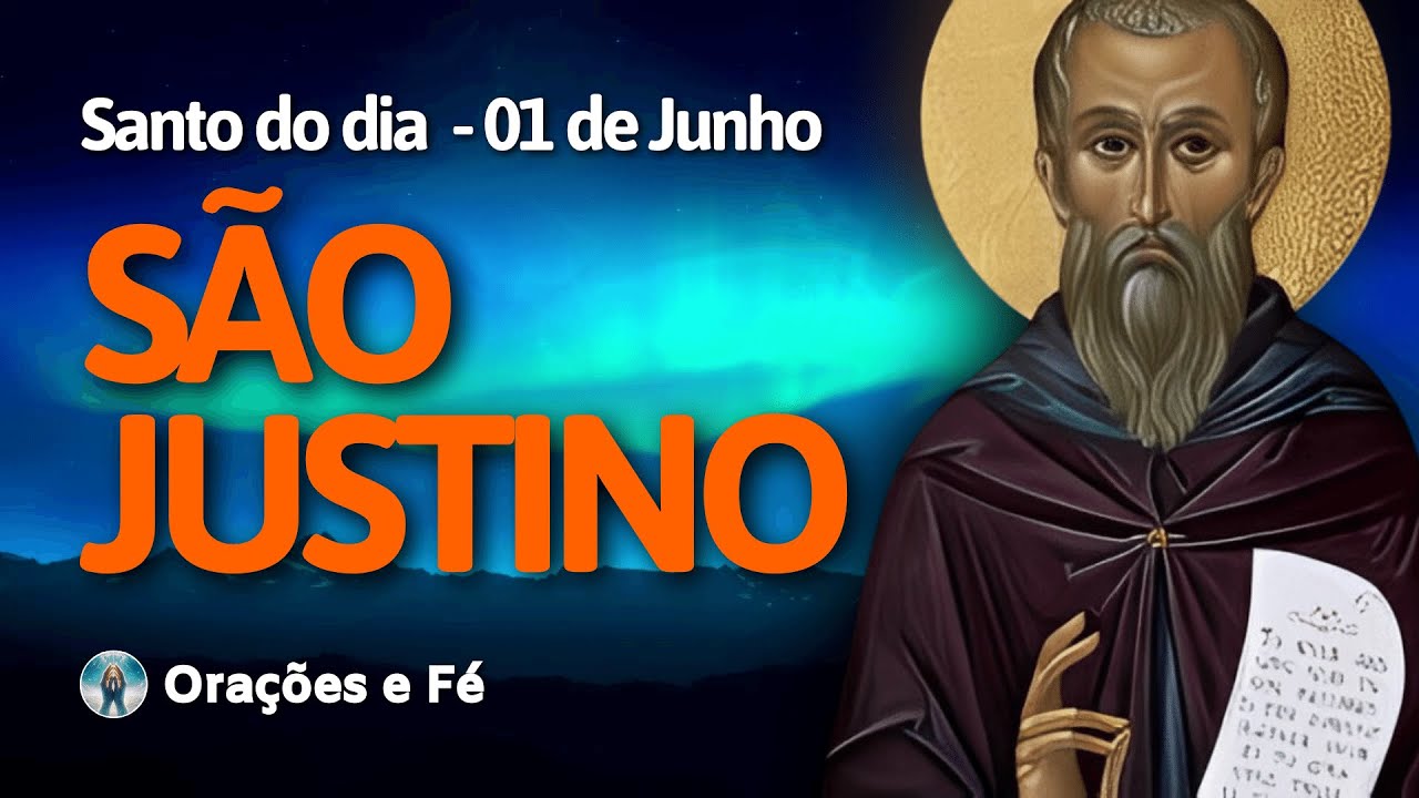 São Justino Mártir - Santo do dia - 1 de Junho - YouTube
