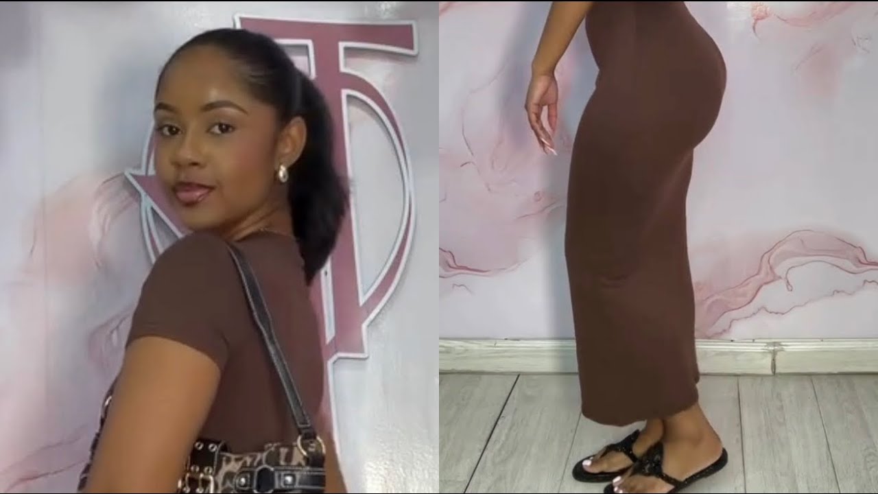 Готовлюсь к походу в продуктовый магазин | Приталенное коричневое платье от бренда Eloquent в Ins...