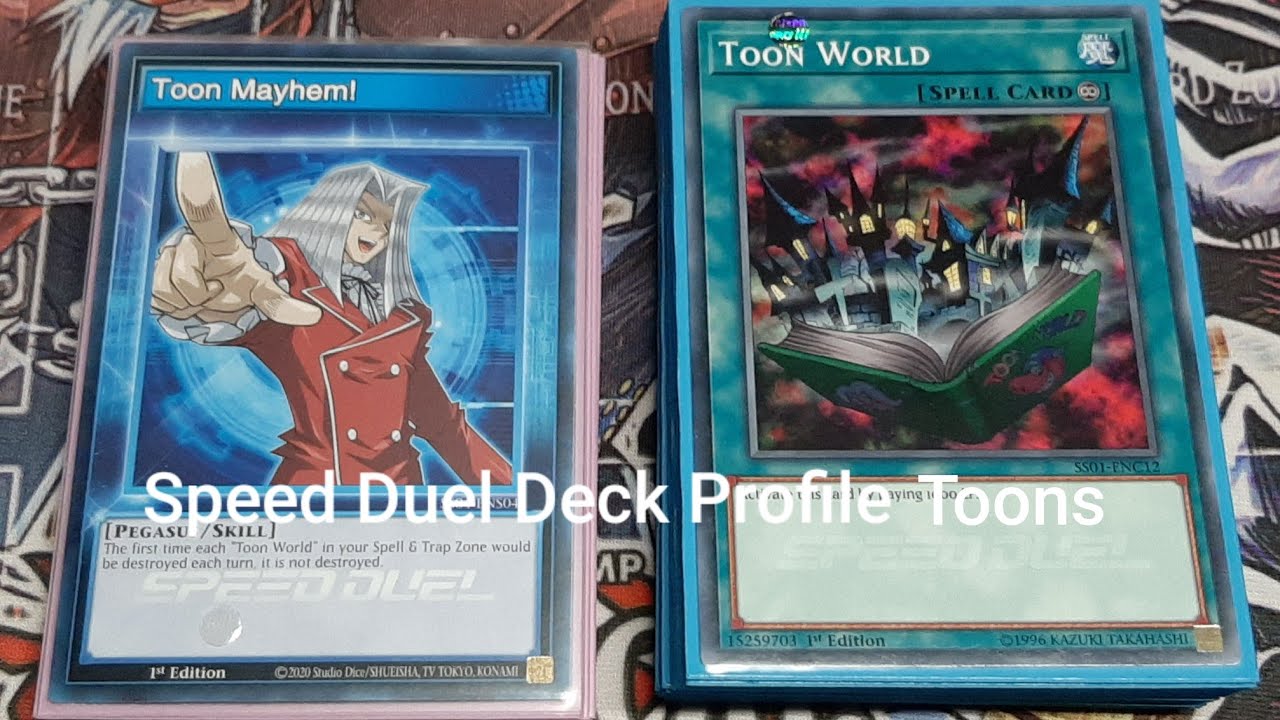 yugioh speed duel toon deck Morning Star Farm Yugioh Speed Duel Toon Deck by TCGAccess : Amazon.ae: Toys