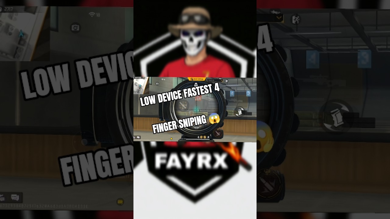 4 Fingers Best Custom Hud 😱 | | 4 Fingers Mobile Sniping ❤️💯 