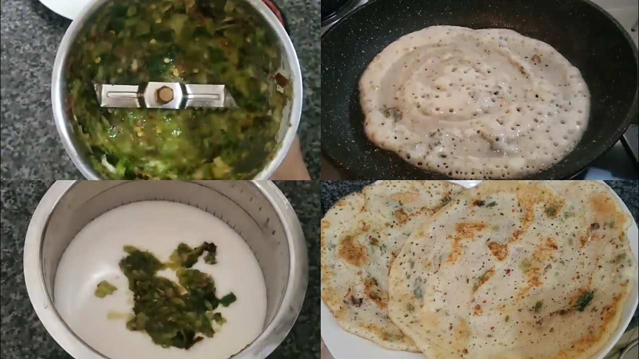 Dinner routine in Tamil/ Spring Onions Dosa Recipe / Quick and yummy
