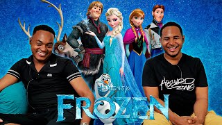 VIENDO POR PRIMERA VEZ FROZEN 1 (2013) pelicula REACCION