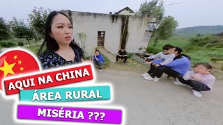 OLHA a POBREZA da CHINA! Área rural onde vivem o que comem.