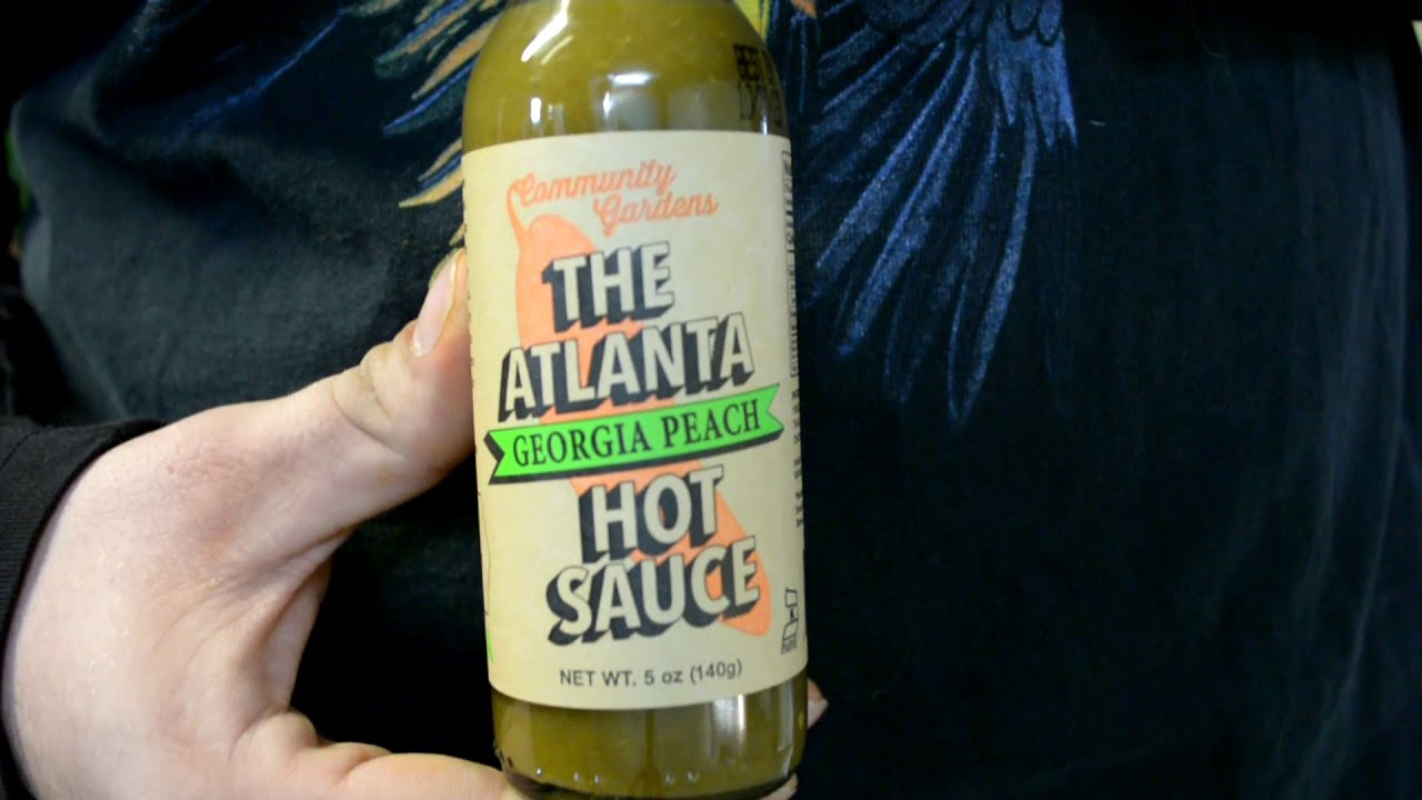 The Atlanta Peach Hot Sauce by Community Gardens/Small Axe