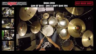 Guns n' Roses - Since I Don't Have You - DRUM COVER
