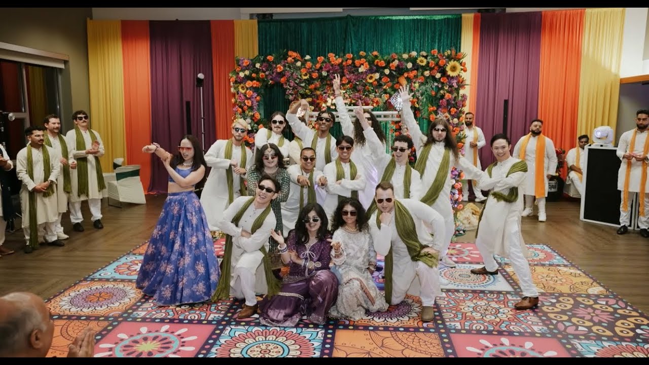 Full Groom's Side Mehndi Dances | Rukhezahra & Talal's Wedding | 4K