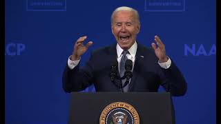 Speech: Joe Biden Addresses the 115th NAACP Convention in Las Vegas - July 16, 2024