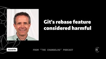 Richard Hipp wants you to STOP rebasing your commits