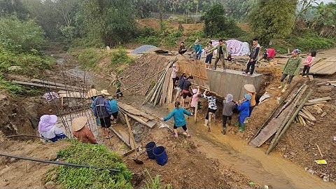 Ông bà cụ 90 và cầu Khuổi bốc rỡ cốt phá mố 1 tốc độ nhanh mố 2. Nguyễn Tất Thắng